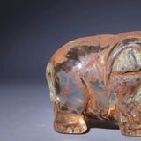  Khối Pha Lê Voi xưa sưu tầm  BKSTCN-9505 