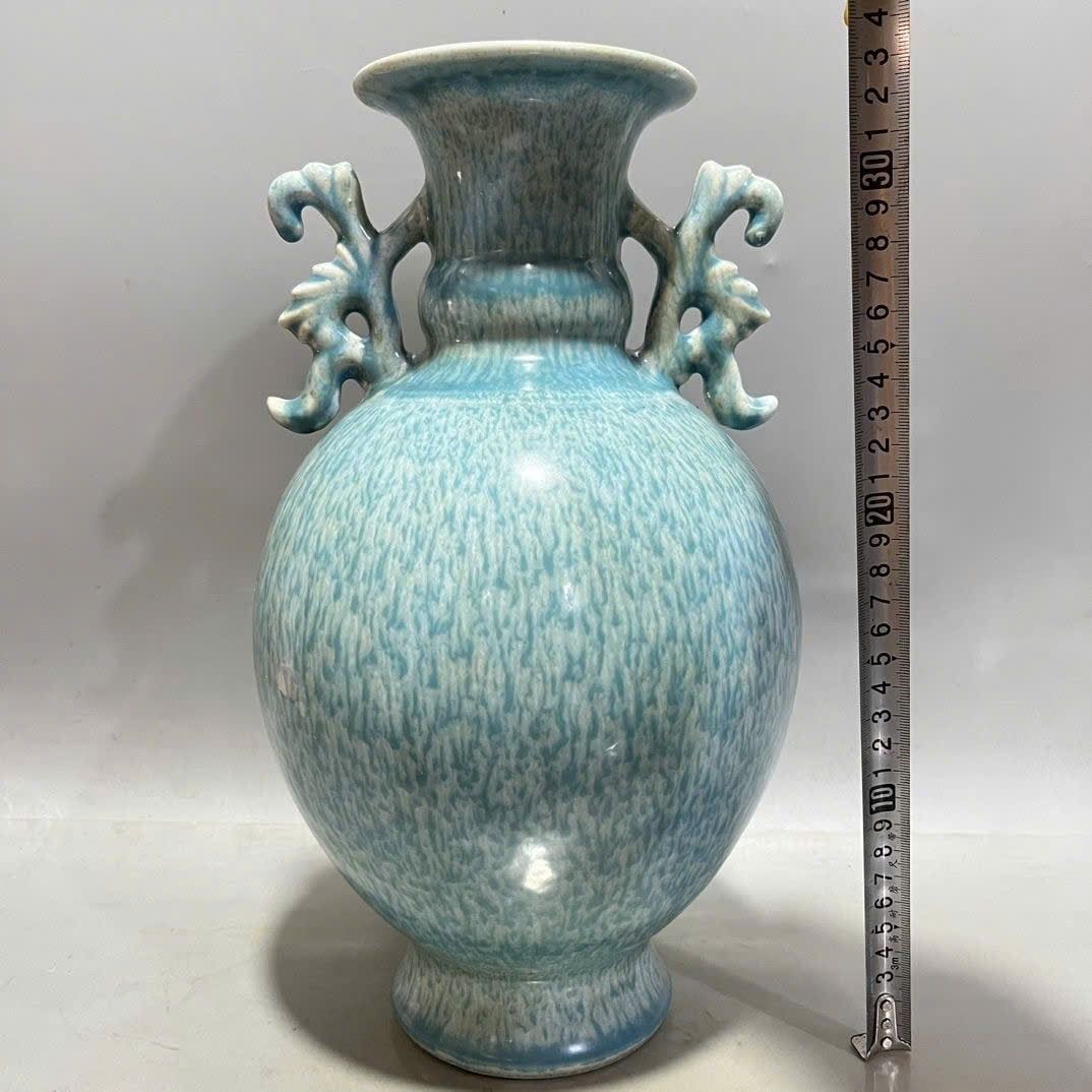  Bình Hai Quai men hỏa biến BKCECN-9644 