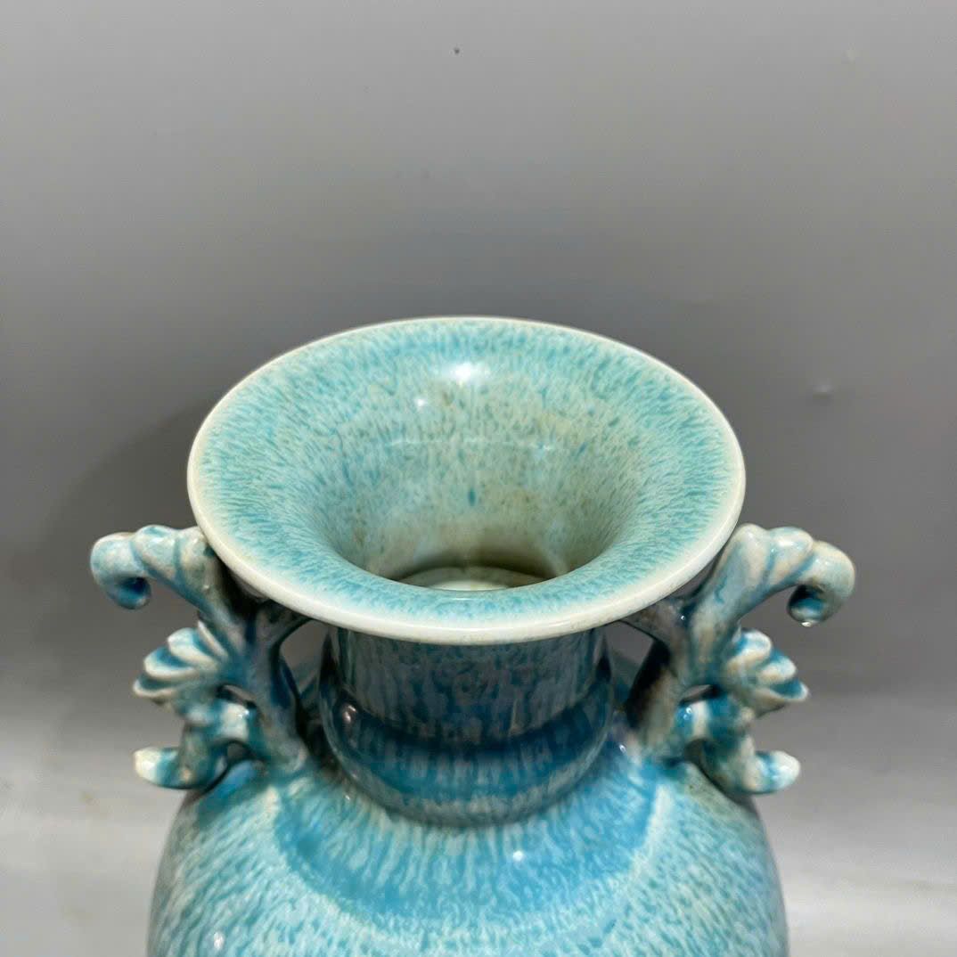  Bình Hai Quai men hỏa biến BKCECN-9644 