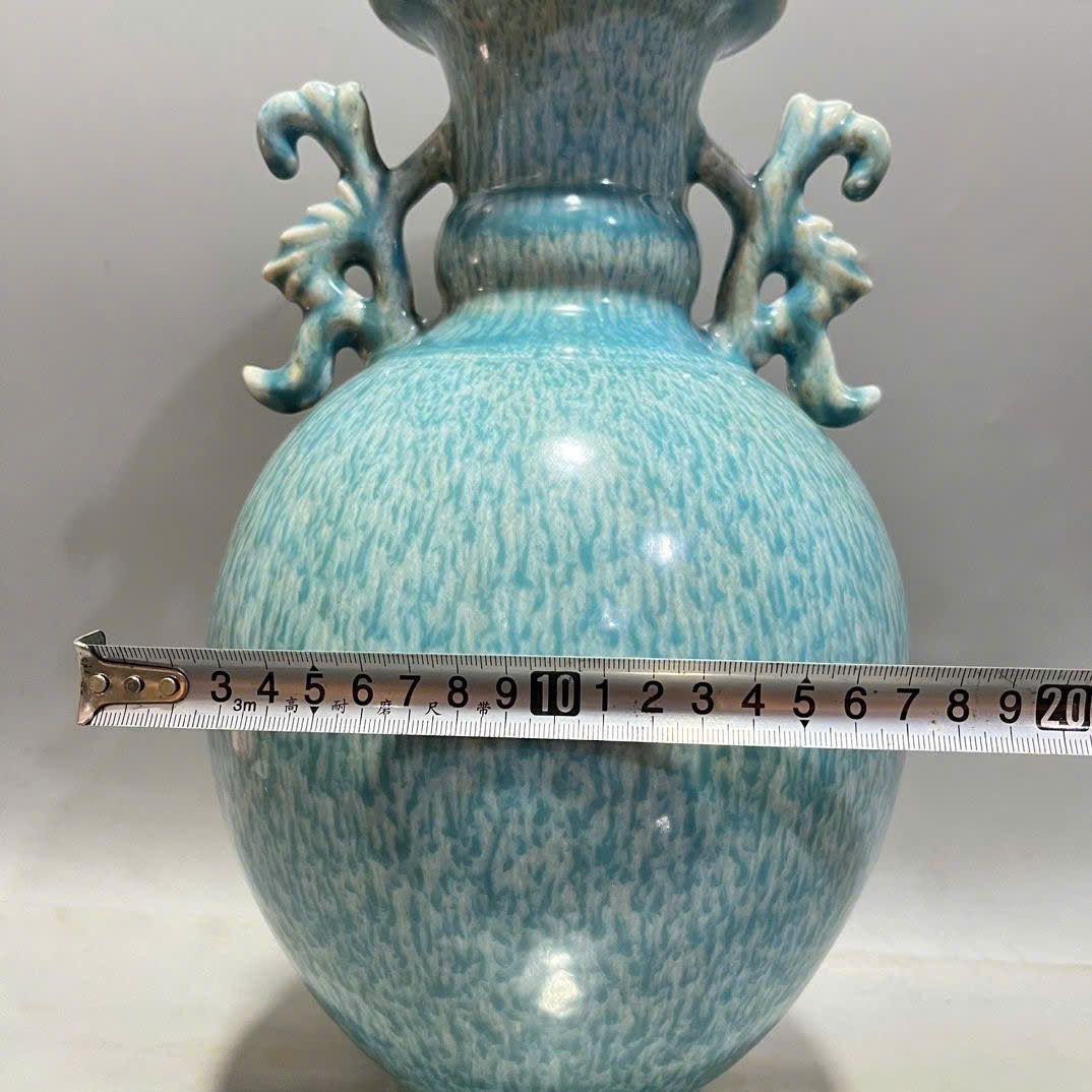  Bình Hai Quai men hỏa biến BKCECN-9644 