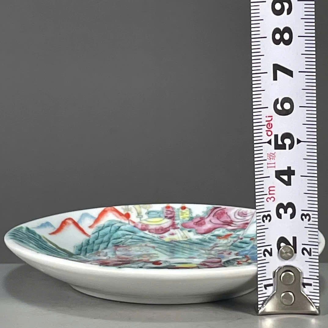  Đĩa gốm Sơn Thủy BKCECN-9670 