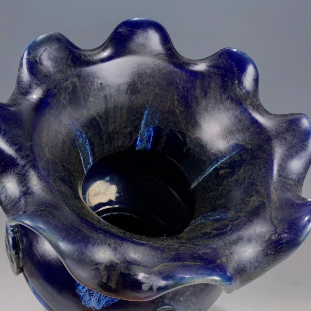  Bình Gốm Men Tím Cao Cấp Sưu Tầm BKCECN-9673 