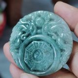  Mặt Ngọc Bát Quai Chất Ngọc Trong Suốt BKSTCN-9515 