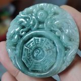  Mặt Ngọc Bát Quai Chất Ngọc Trong Suốt BKSTCN-9515 