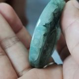  Mặt Ngọc Bát Quai Chất Ngọc Trong Suốt BKSTCN-9515 