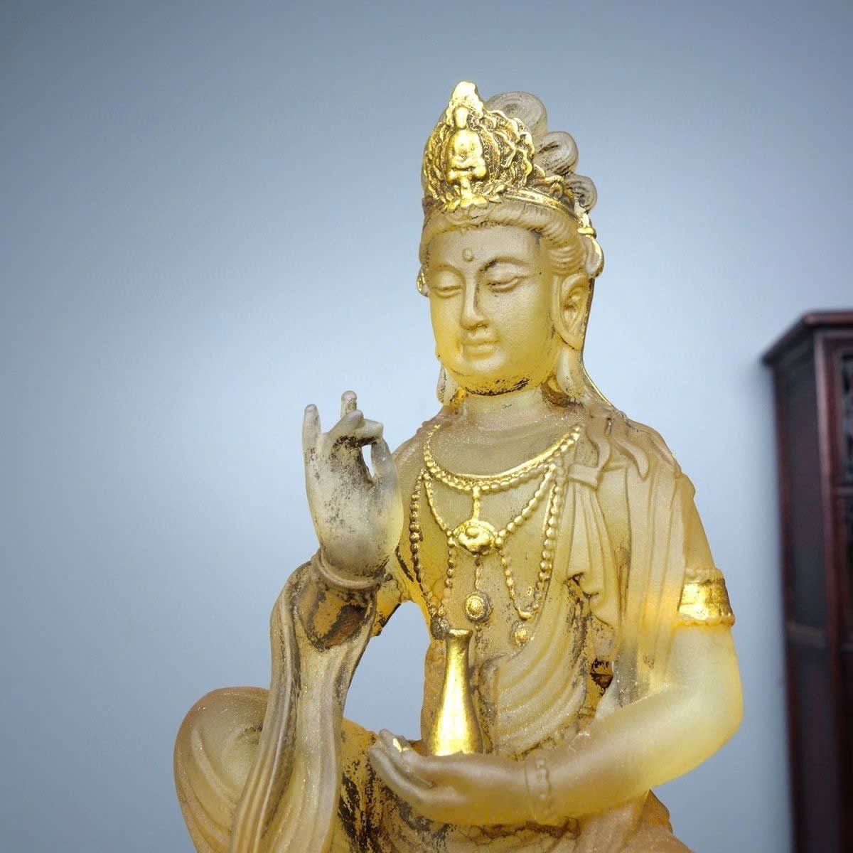  Tượng Phật Ngọc Lưu Ly BKSTCN-9517 