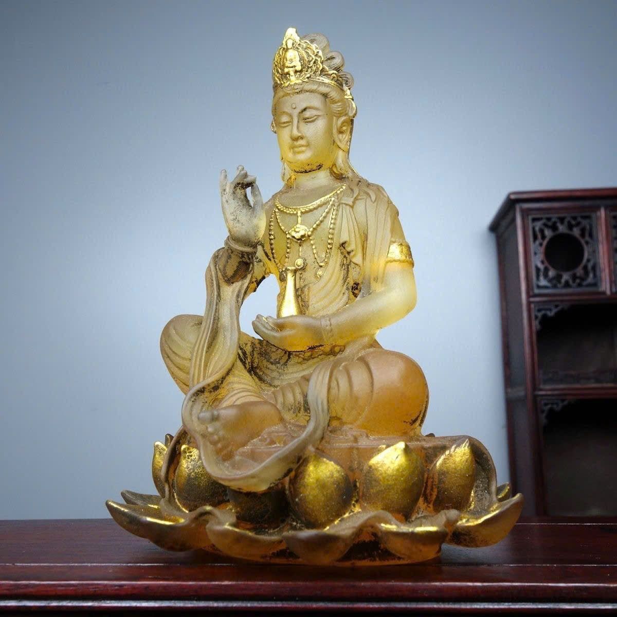  Tượng Phật Ngọc Lưu Ly BKSTCN-9517 