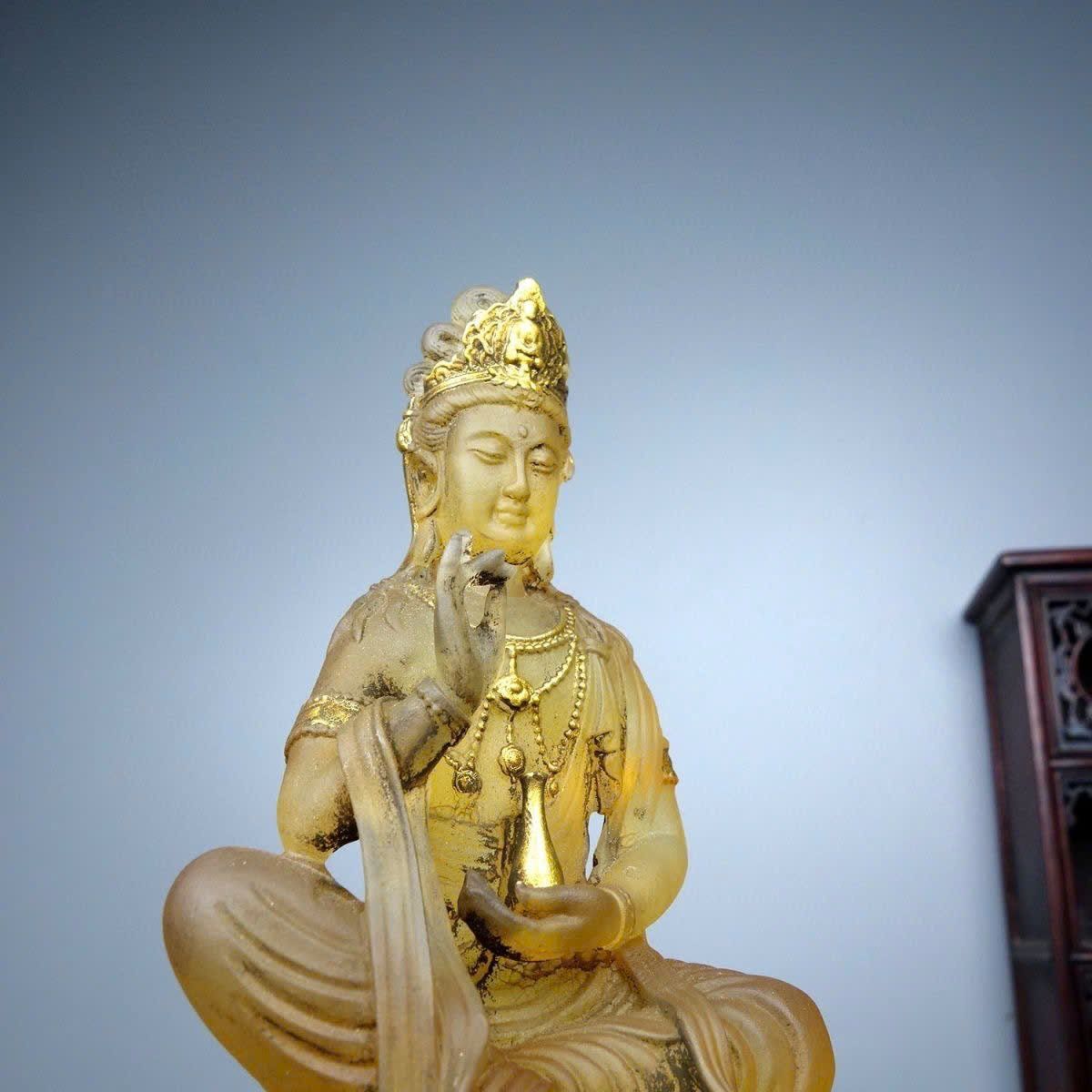  Tượng Phật Ngọc Lưu Ly BKSTCN-9517 