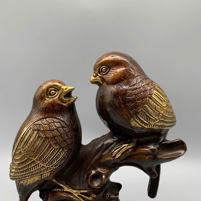  Cặp Hỷ Tước Uyên Ương Nguyên Khối BKMECN-9541 