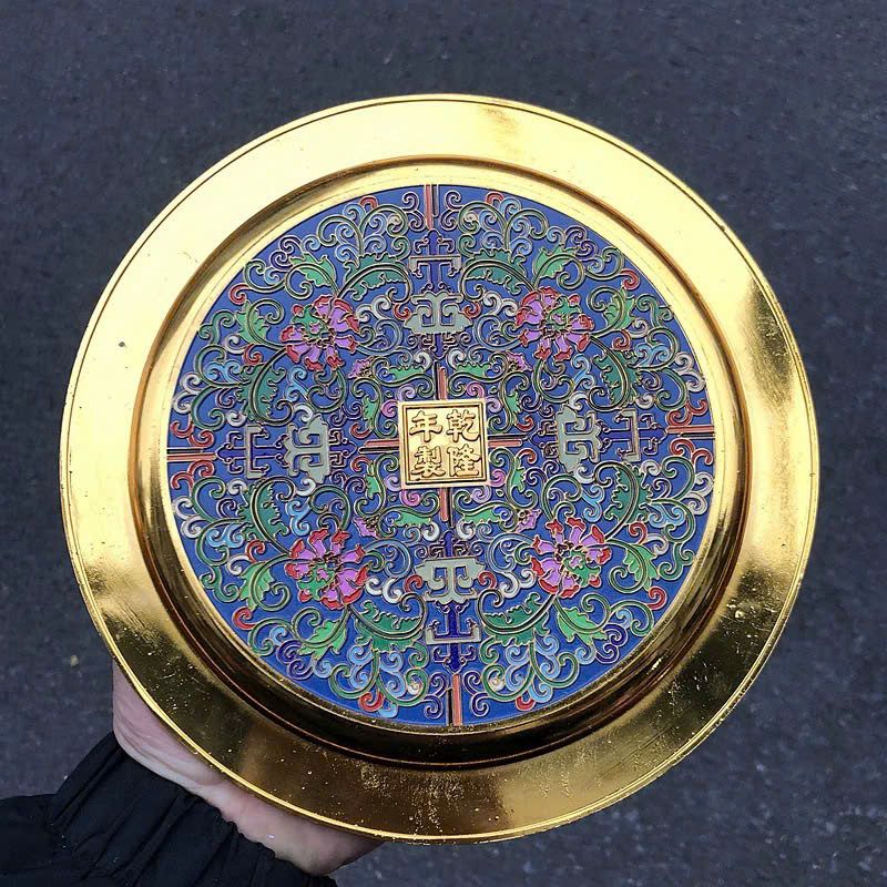  Đĩa Đồng Pháp Lam Nhất Long BKMECN-9542 