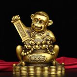  Tượng Khỉ Đồng Tài Lộc BKMECN-9553 