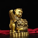 Tượng Khỉ Đồng Tài Lộc BKMECN-9553 