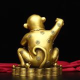  Tượng Khỉ Đồng Tài Lộc BKMECN-9553 