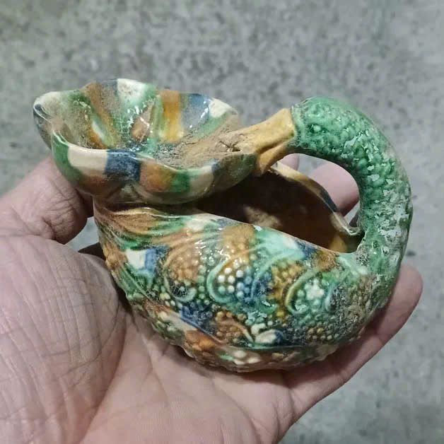  Đĩa sen vịt sưu tầm BKCECN-9690 