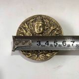  Miếng đồng xưa chạm Phật BKMECN-9543 