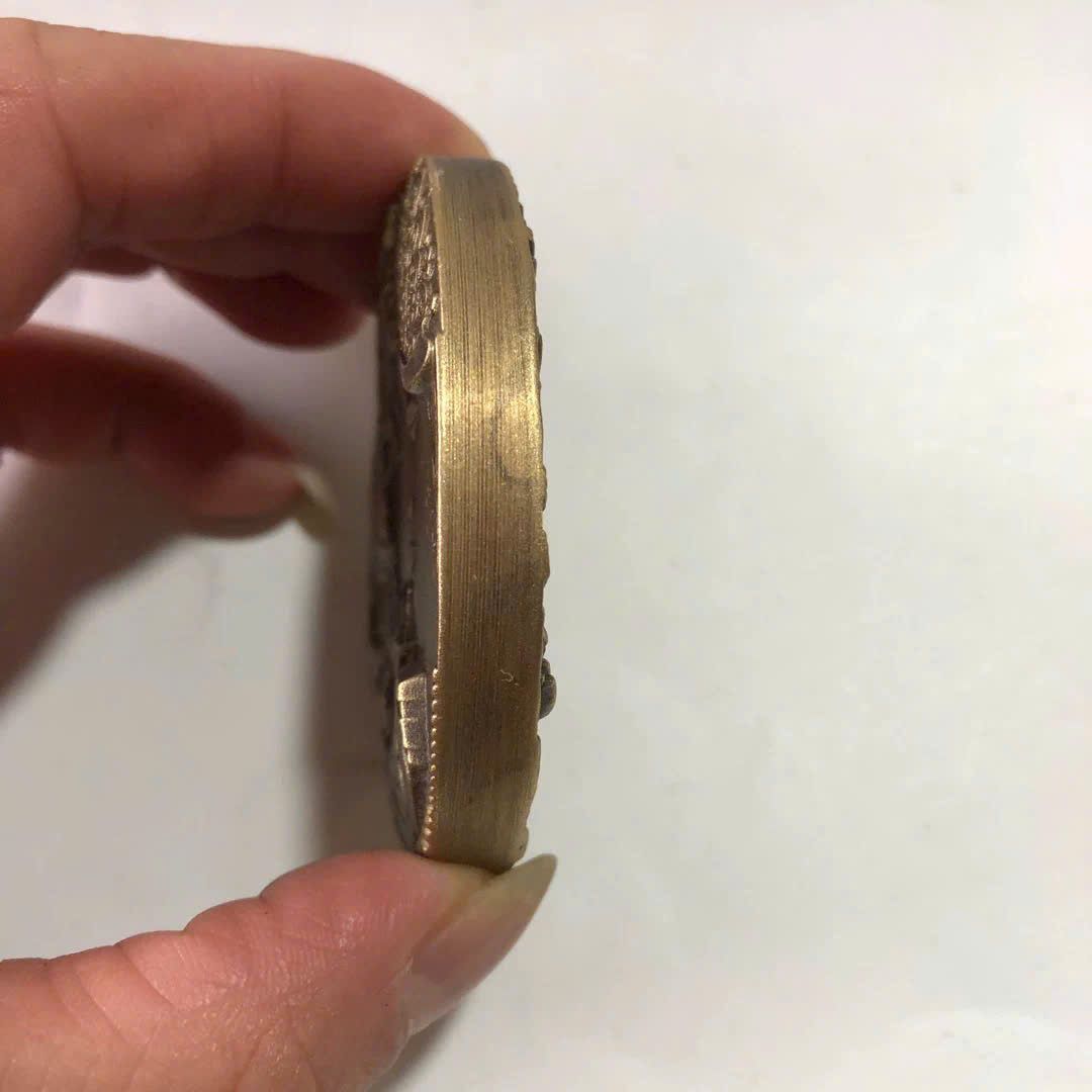  Miếng đồng xưa chạm Phật BKMECN-9543 