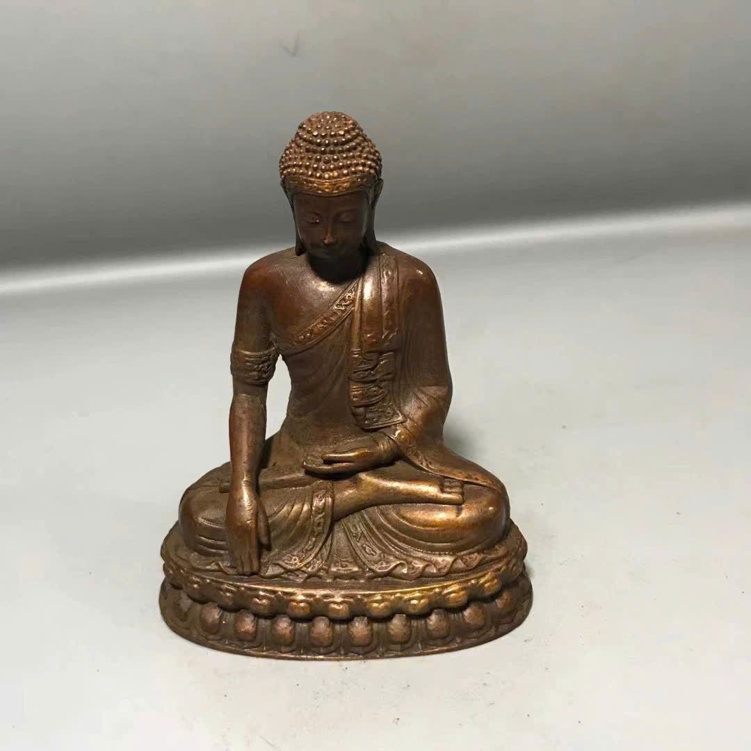  Tượng Phật đồng xưa sưu tầm BKMECN-9544 
