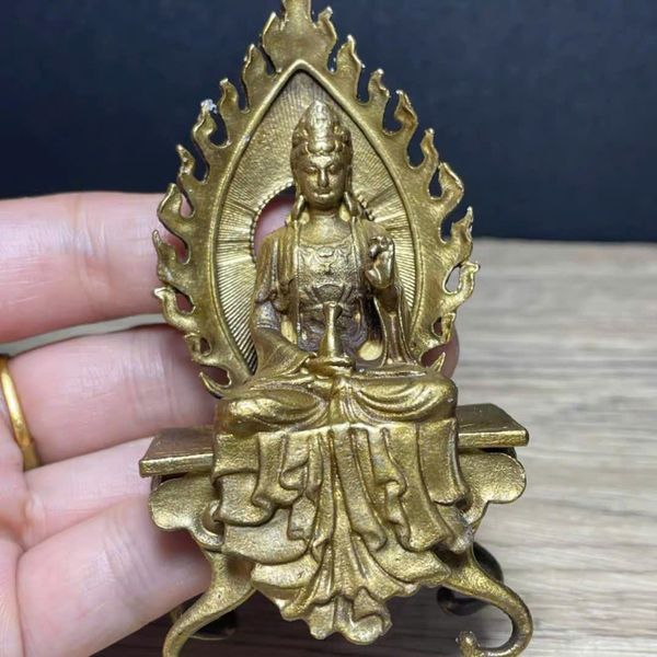  Tượng Phật Quan Âm đồng BKMECN-9545 