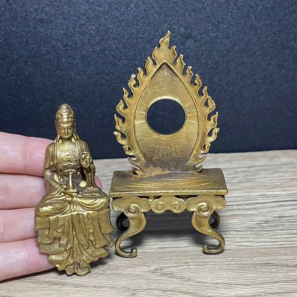  Tượng Phật Quan Âm đồng BKMECN-9545 