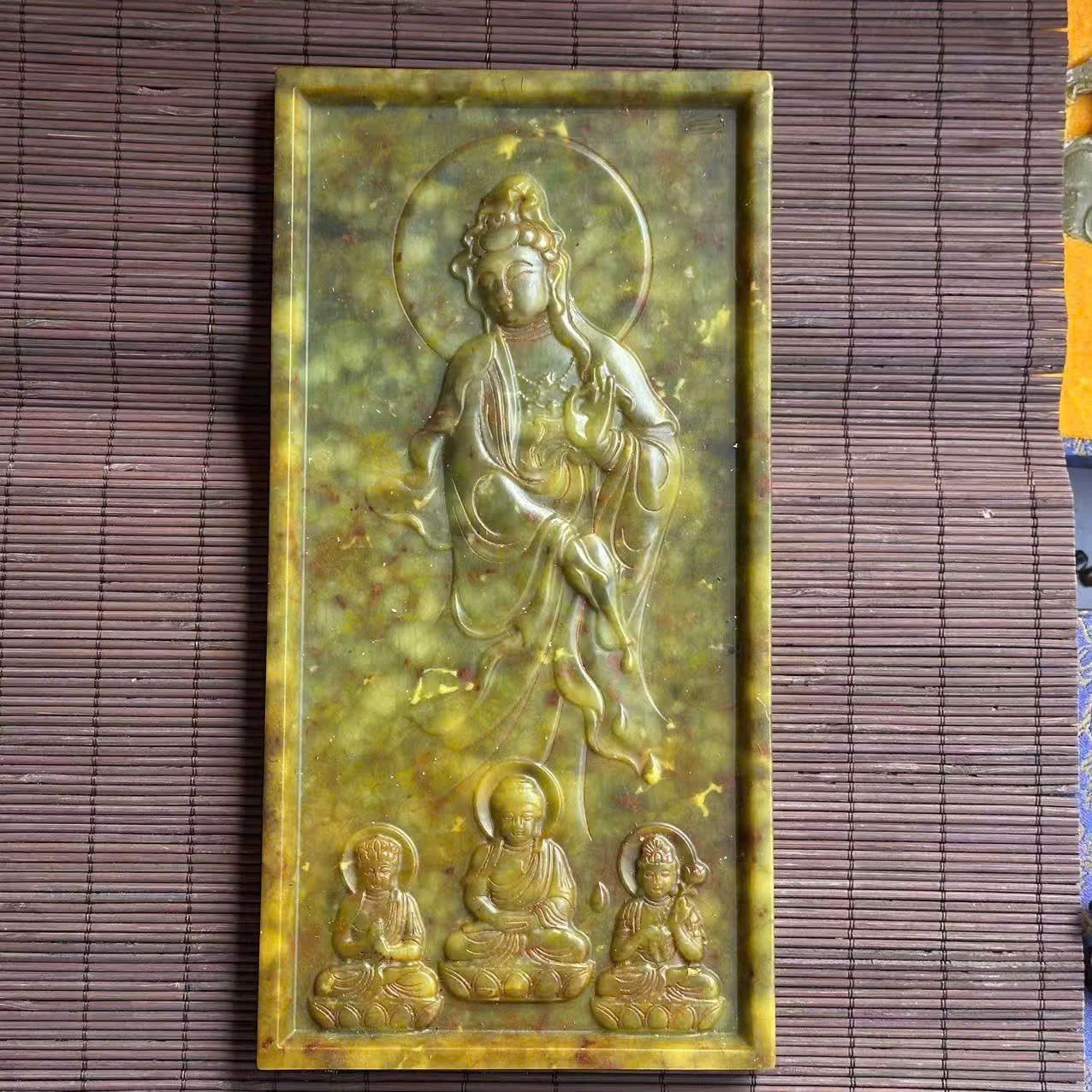  Phù điêu Phật xưa sưu tầm BKSTCN-9519 