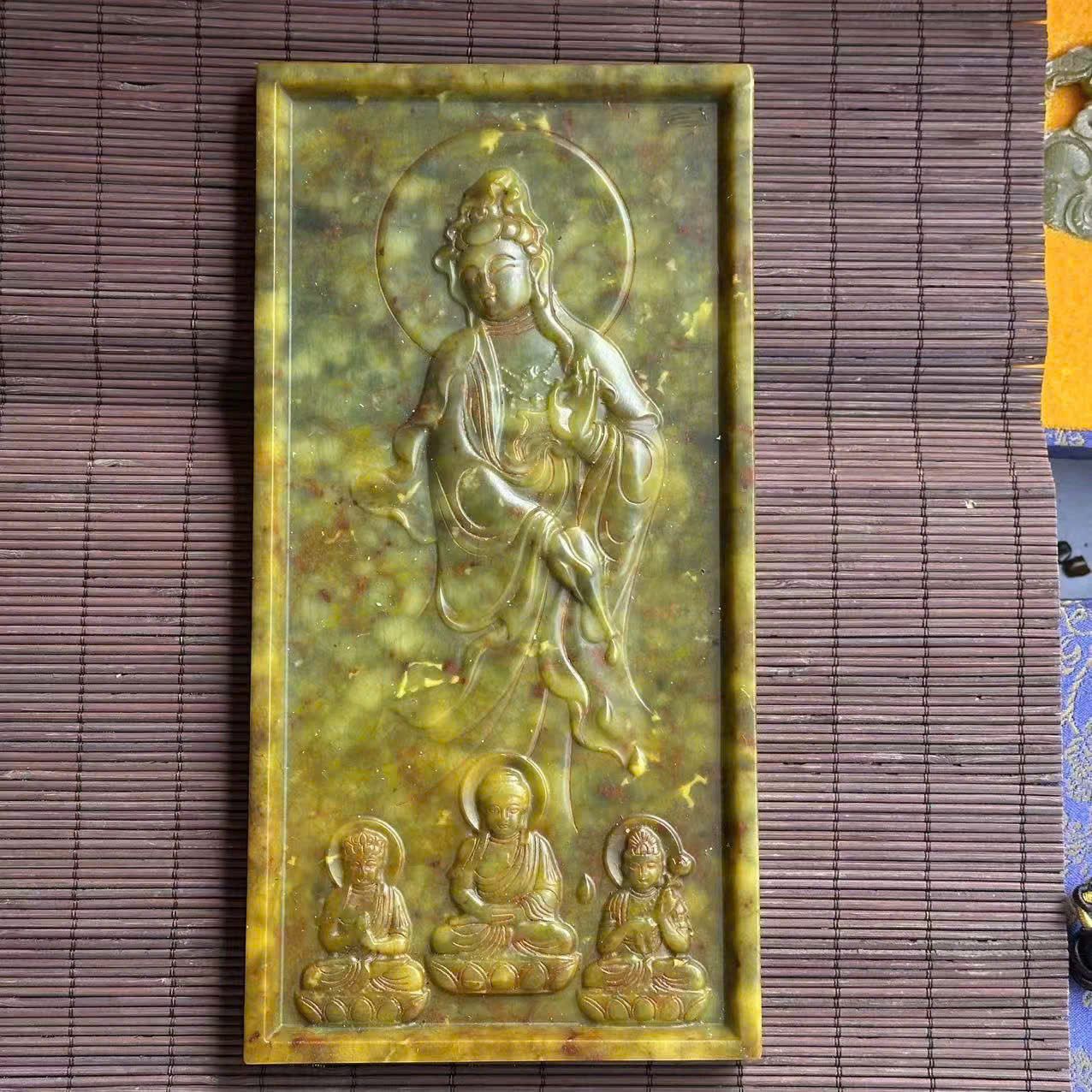  Phù điêu Phật xưa sưu tầm BKSTCN-9519 