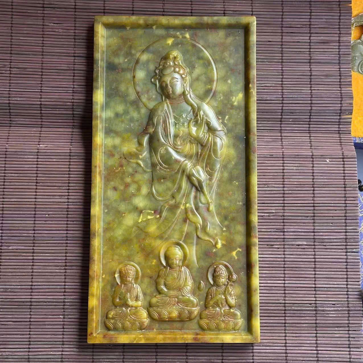  Phù điêu Phật xưa sưu tầm BKSTCN-9519 