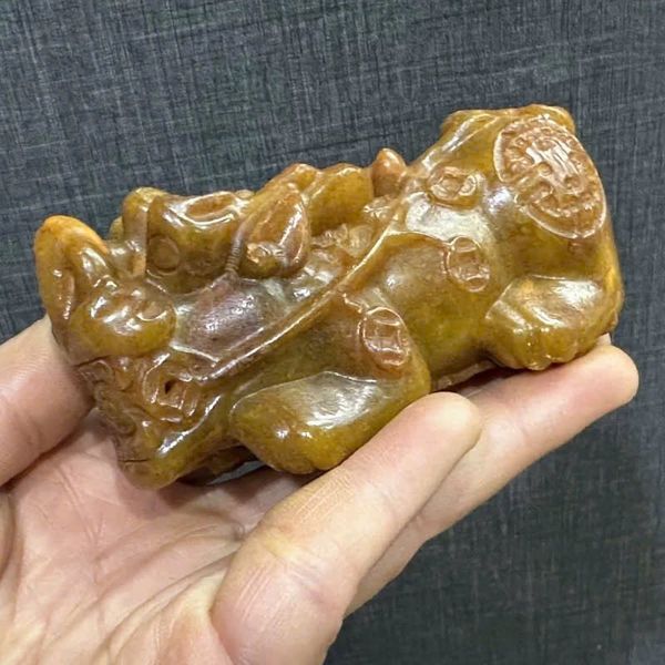  Tượng Tỳ Hưu ngọc xưa sưu tầm BKSTCN-9520 