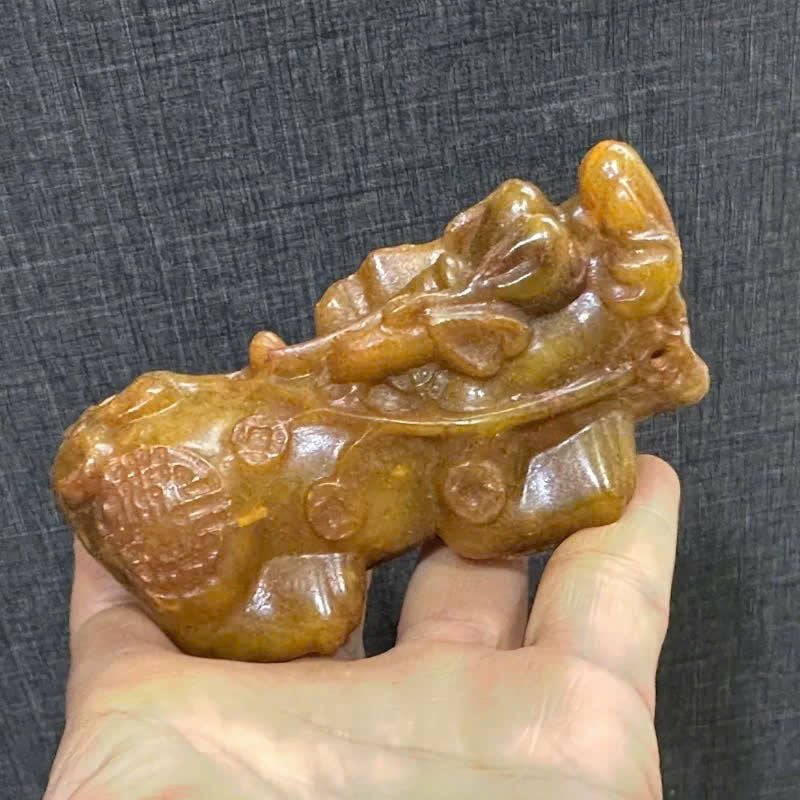  Tượng Tỳ Hưu ngọc xưa sưu tầm BKSTCN-9520 