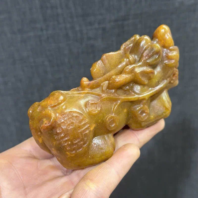  Tượng Tỳ Hưu ngọc xưa sưu tầm BKSTCN-9520 