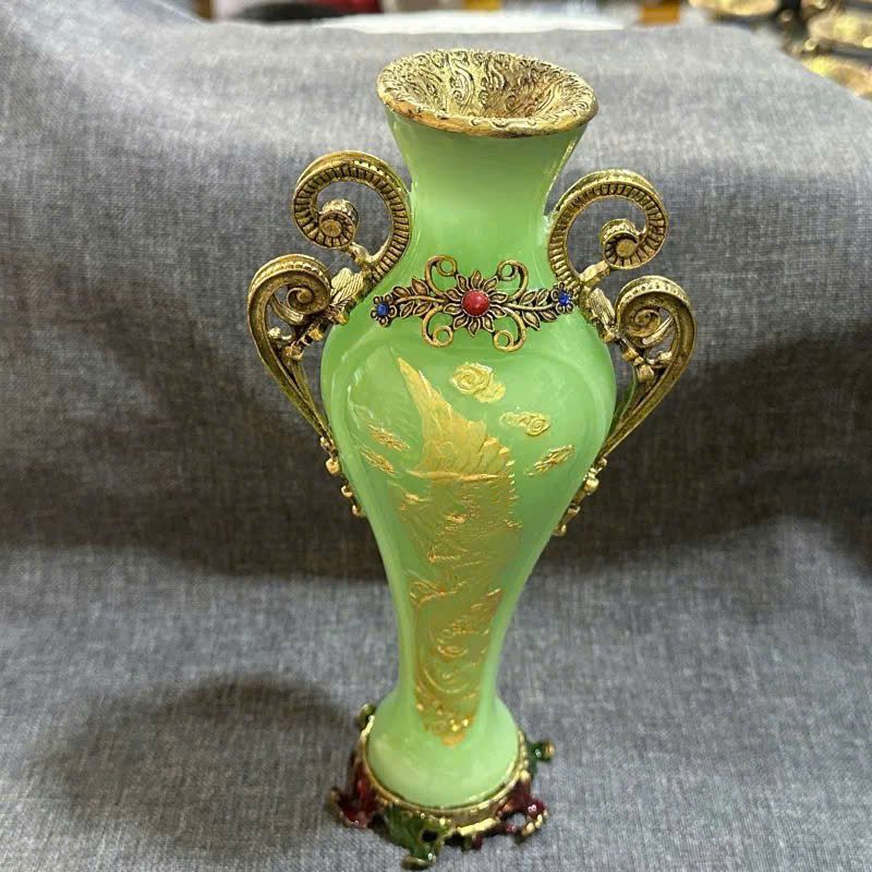  Bảo bình Dạ Minh Châu Rồng Phượng sưu tầm BKSTCN-9521 