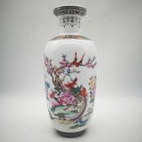  Bình sứ thấu quang hoạ tiết Hoa Điểu BKCECN-9690 