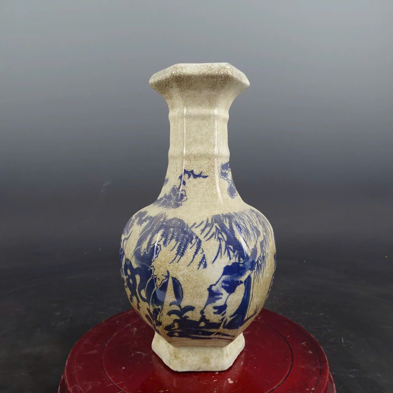  Bình dày dặn men già rạn rõ nét BKCECN-9691 