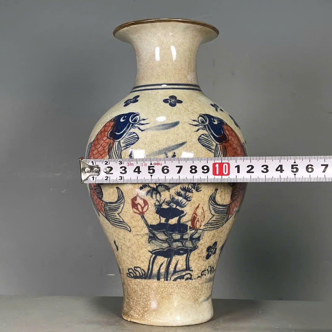  Mai Bình Ngư Tảo men rạn BKCECN-9693 