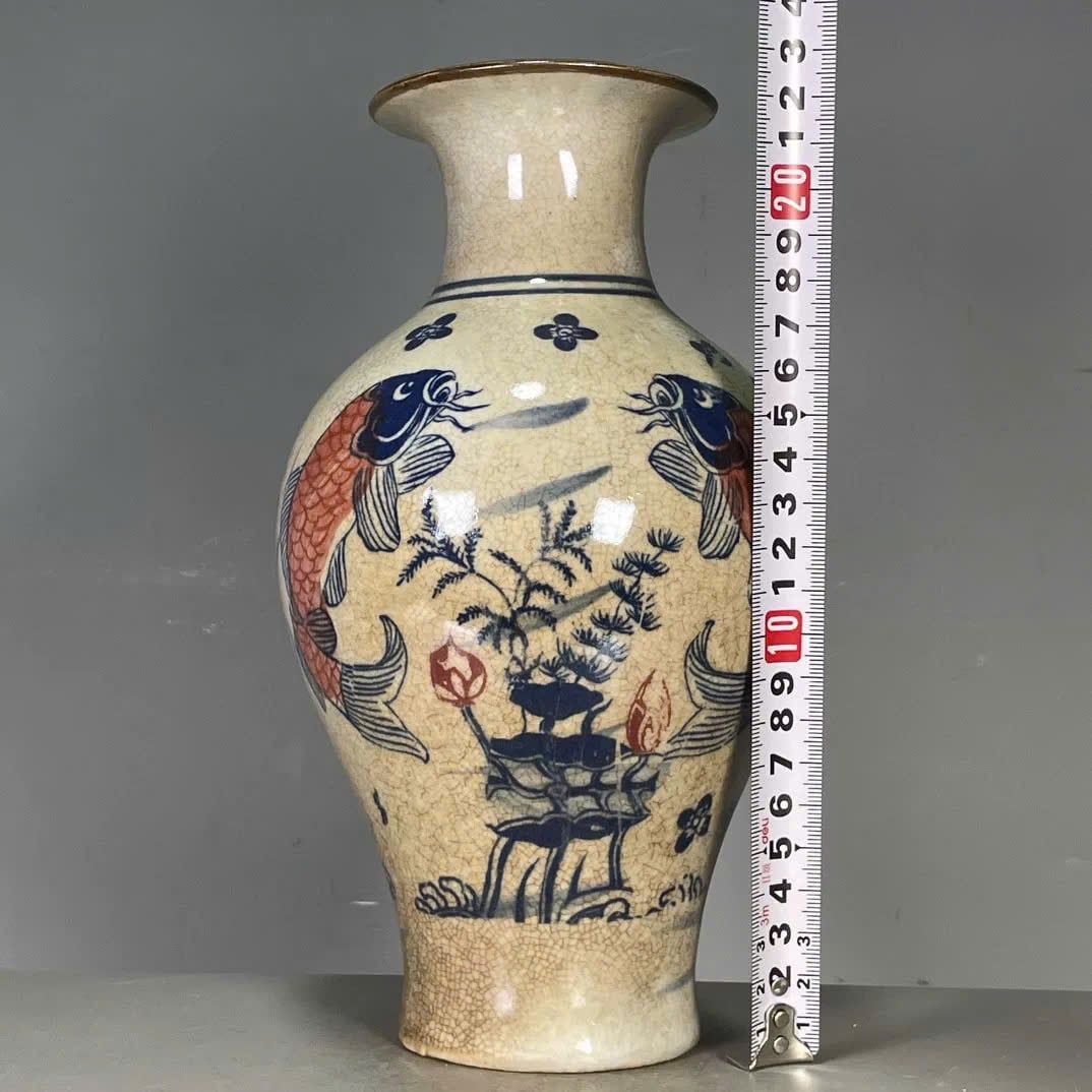  Mai Bình Ngư Tảo men rạn BKCECN-9693 