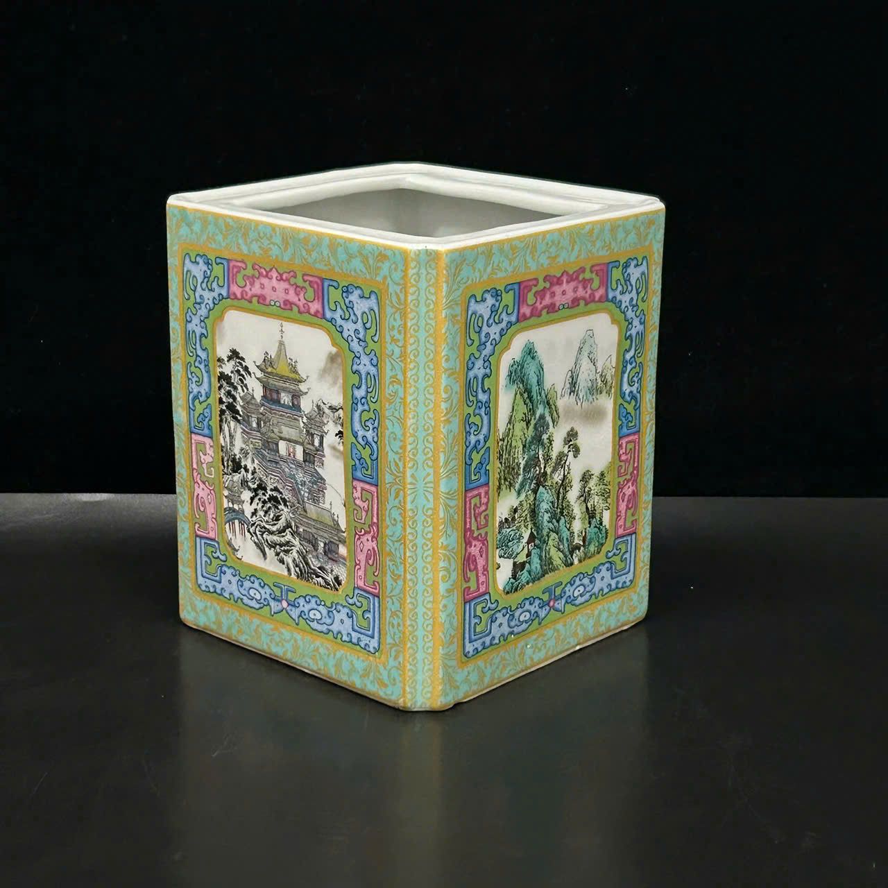  Chậu Bổ khung hoạ cảnh sưu tầm BKCECN-9695 