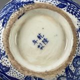  Ấm gốm vẽ tay men xanh sưu tầm BKCECN-9696 