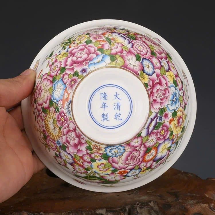  Bát Hoa Mãn Lâu điểm vàng BKCECN-9701 