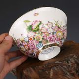  Bát Hoa Mãn Lâu điểm vàng BKCECN-9701 