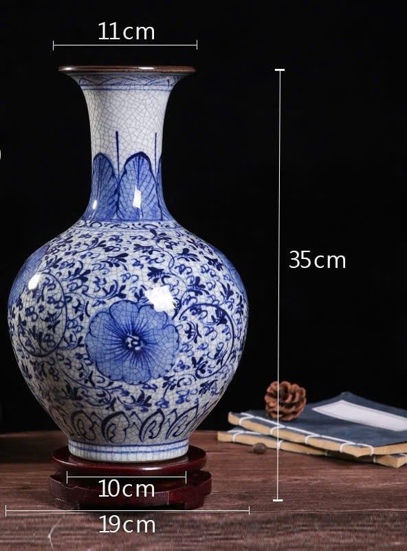  Bình sưu tầm Hoạ Hoa Dây cổ kín thân BKCECN-9709 