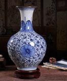  Bình sưu tầm Hoạ Hoa Dây cổ kín thân BKCECN-9709 