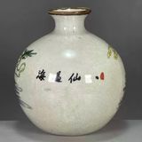  Bình họa tiết Bát Tiên Quá Hải sưu tầm BKCECN-9711 