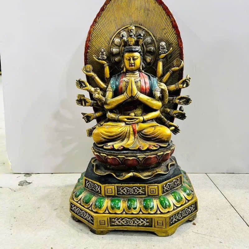  Tượng Phật Thiên Thủ đồng BKMECN-9557 