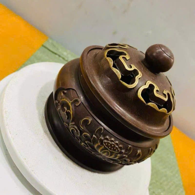  Lư hương đồng đúc nguyên khối BKMECN-9558 