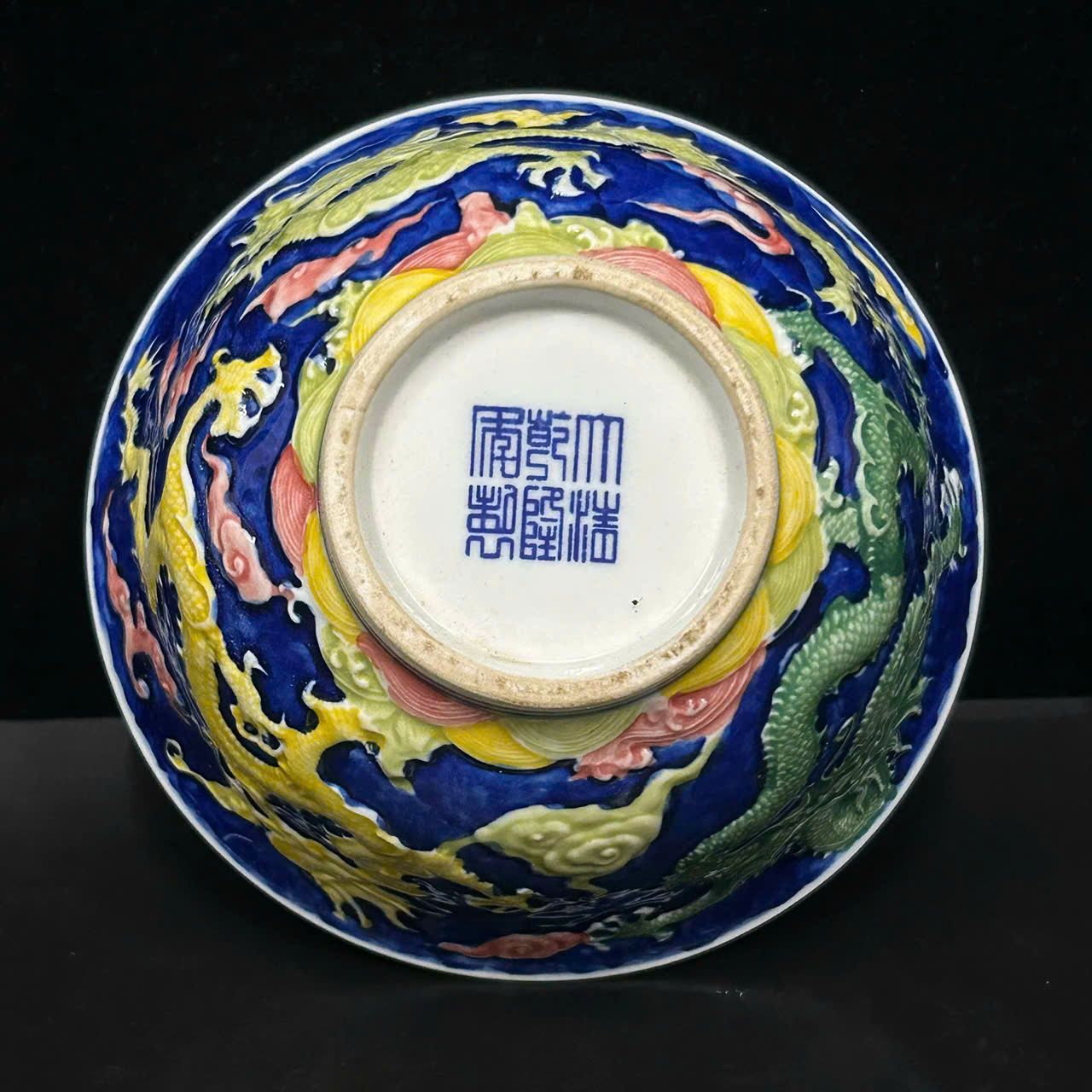  Bát gốm họa phẩm Rồng kín thân BKCECN-9722 