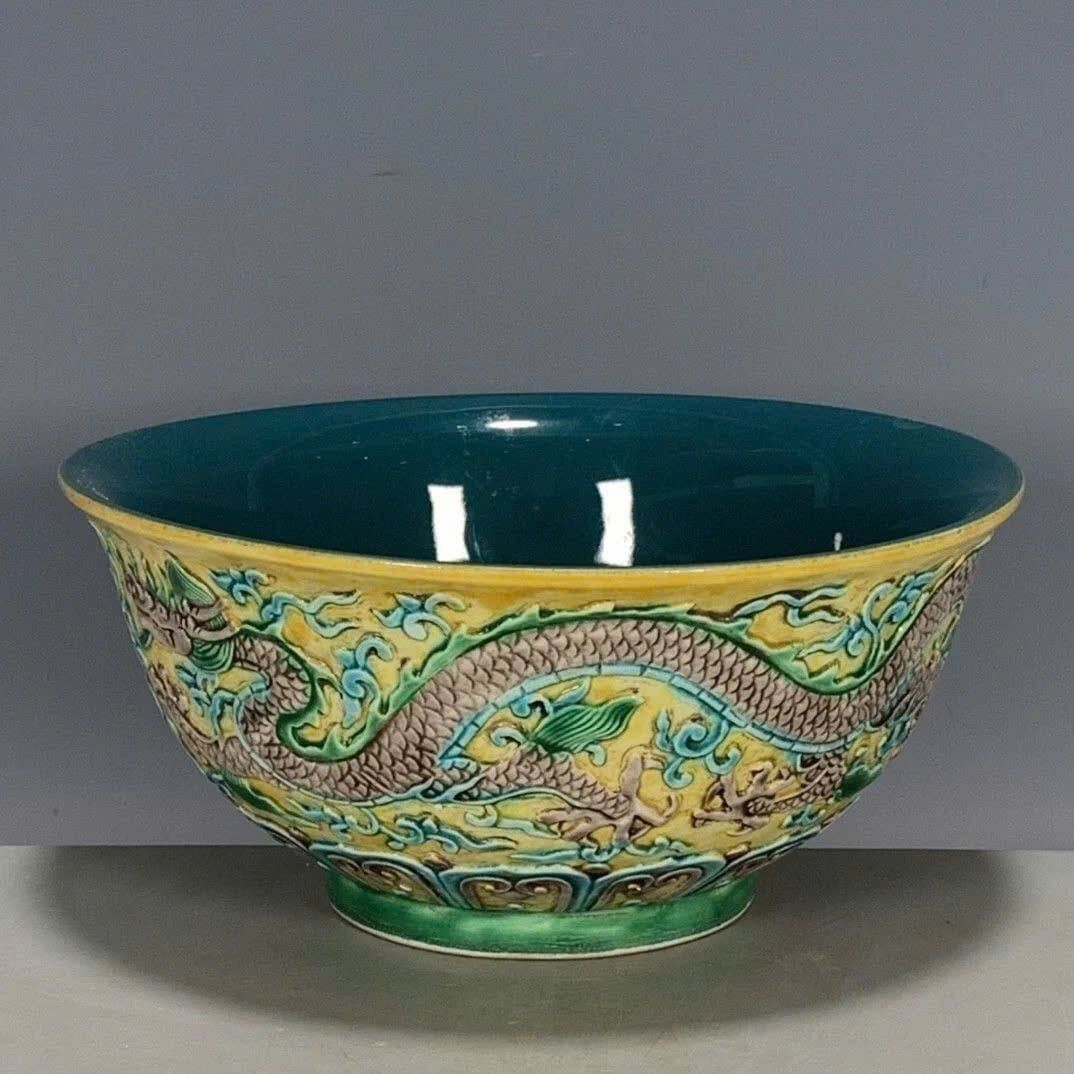  Bát tráng men Thiên Thanh họa phẩm Rồng BKCECN-9723 