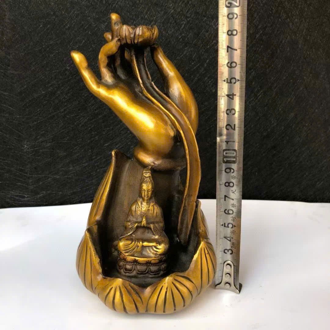  Xông trầm Sen Phật đồng BKMECN-9560 