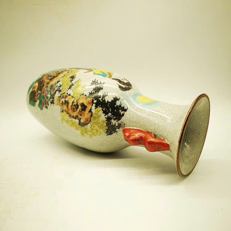  Bình hoa tai đôi hình Điêu Thuyền bái nguyệt BKCECN-9733 