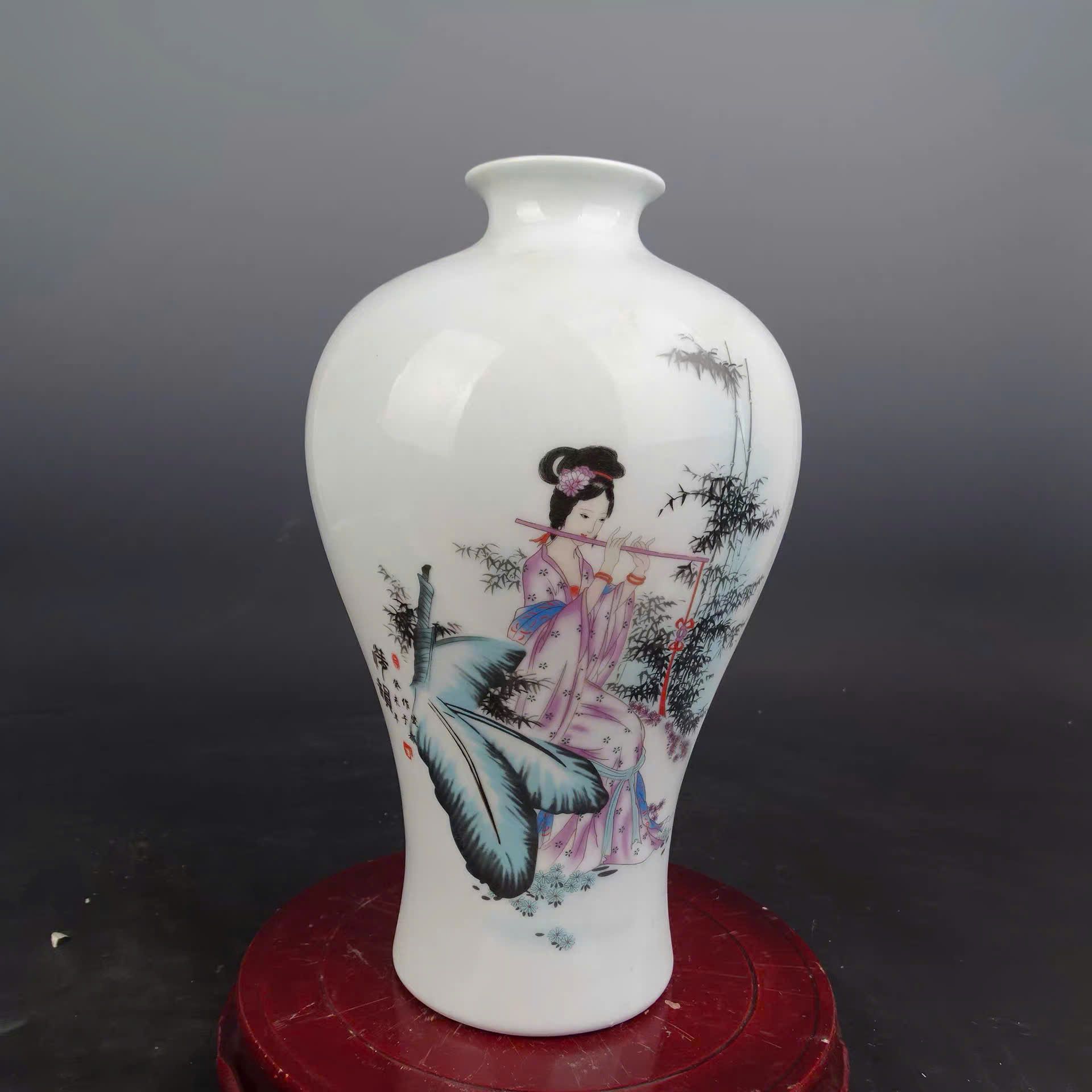  Mai bình sưu tầm họa tiết mỹ nhân BKCECN-9732 