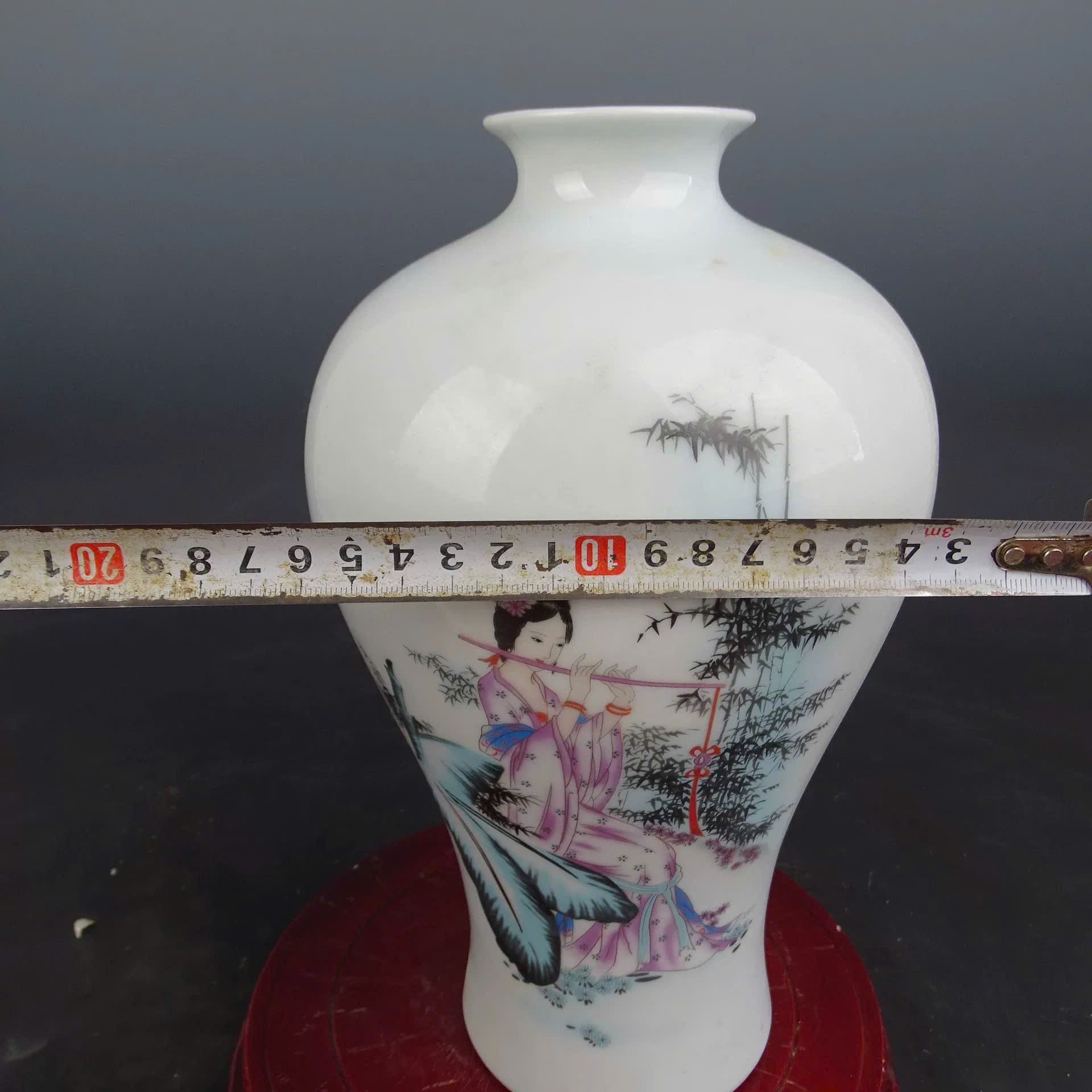  Mai bình sưu tầm họa tiết mỹ nhân BKCECN-9732 