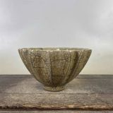  Bát hoa gốm men rạn xưa sưu tầm BKCECN-9739 